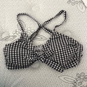 knot front bikini top